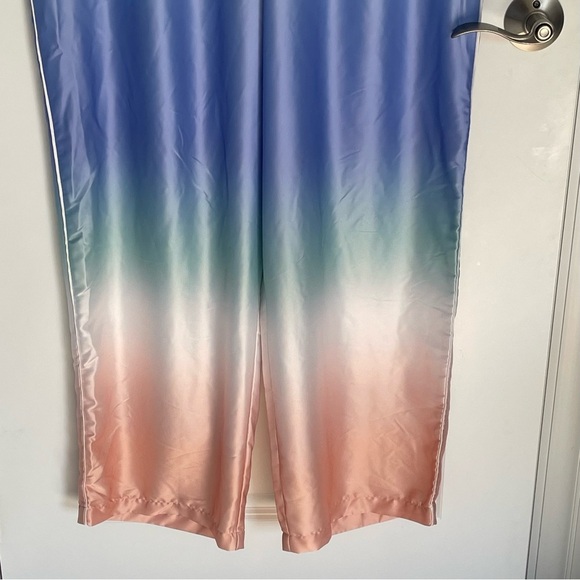 New! Victoria's Secret Satin Blue Ombre Pajama Set Size XXL nwot 47505 - Picture 11 of 16